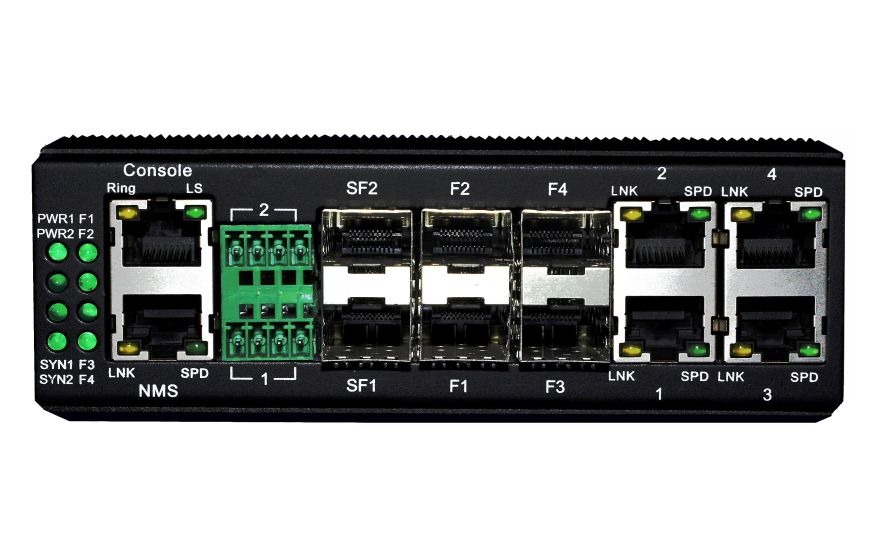 91视频免费看科技-網管型 工業級4路百兆電+4路百兆光