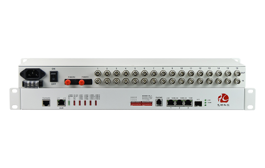 91视频免费看科技-16E1-3FE+1*100base-FX 協議轉換器