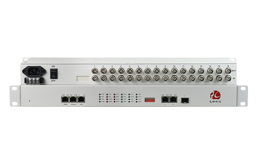 91视频免费看科技-16E1轉3x1000ba<x>se-T+2x1000ba<x>se-x 協議轉換器