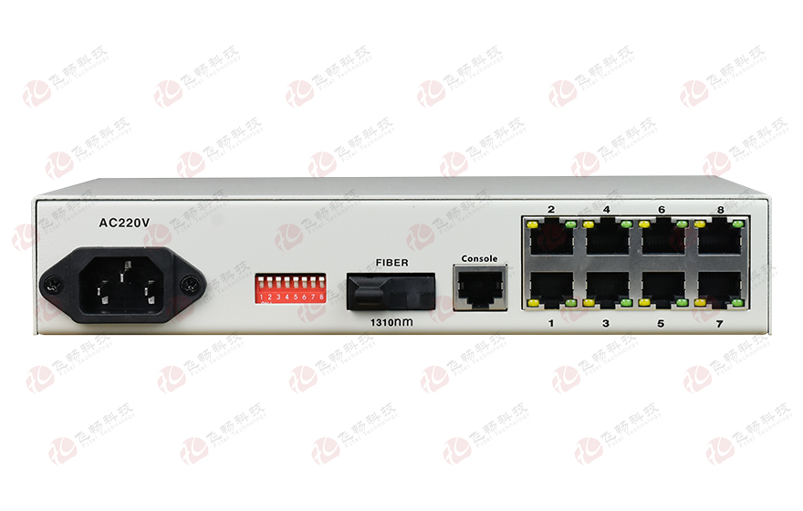 91视频免费看科技-管理型 8路百兆電(POE)+1路千兆光 光纖收發器